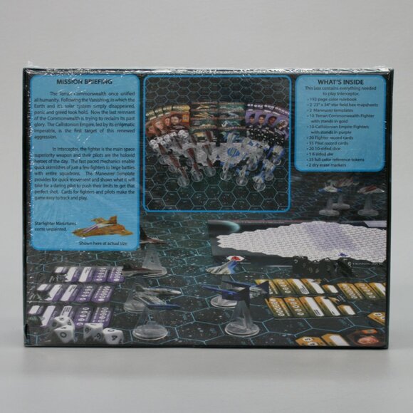 NEW - FASA Aether Stream Interceptor Space Combat Box Starter Set Game FAS-61000 - Picture 4 of 9